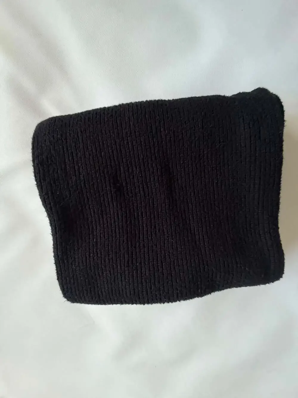 Sincerely Jules Black Ribbed Knit Leg Warmers Size M